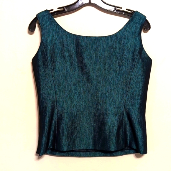 Tahari fitted bodice with black beading - Picture 3 of 4